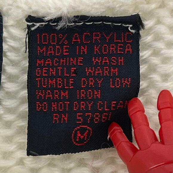 80s boatneck striped sweater 1980s vintage - Picture 8 of 8